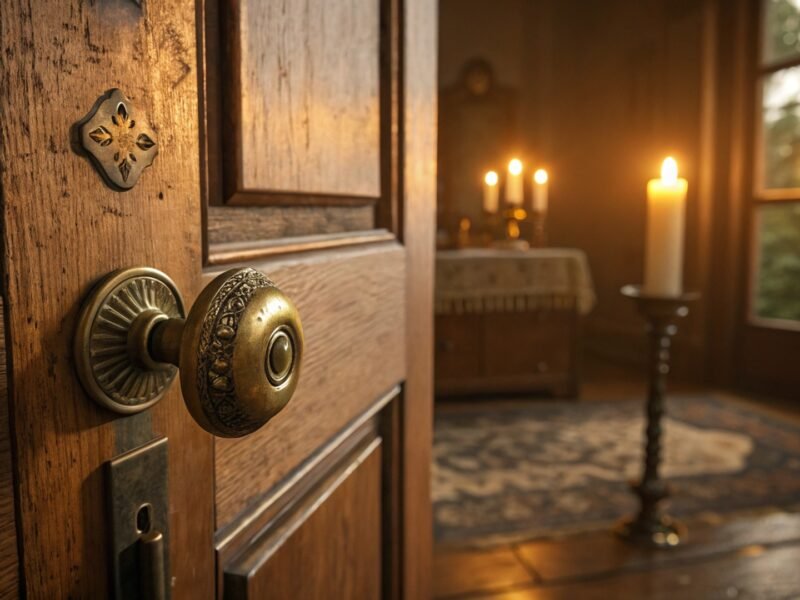 Polished Doorknob Routine