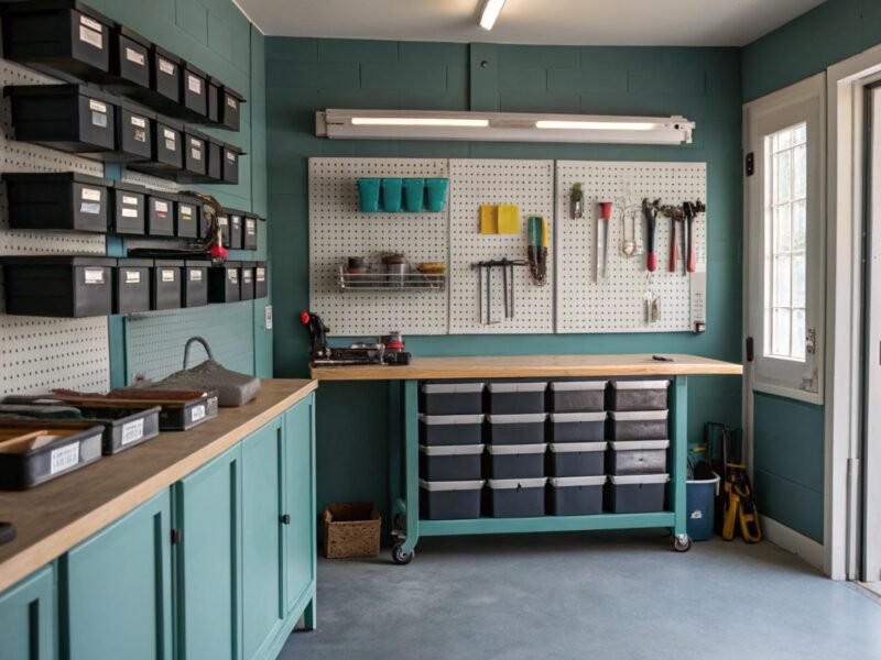 Organized Garage Maintenance Plan
