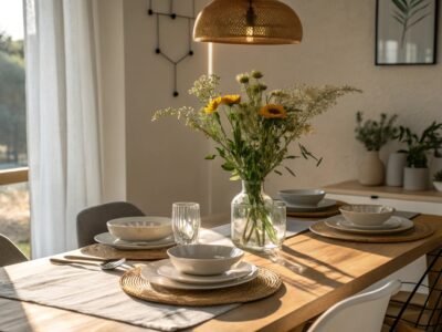 Dining Area Visual Plan for Tidy Harmony