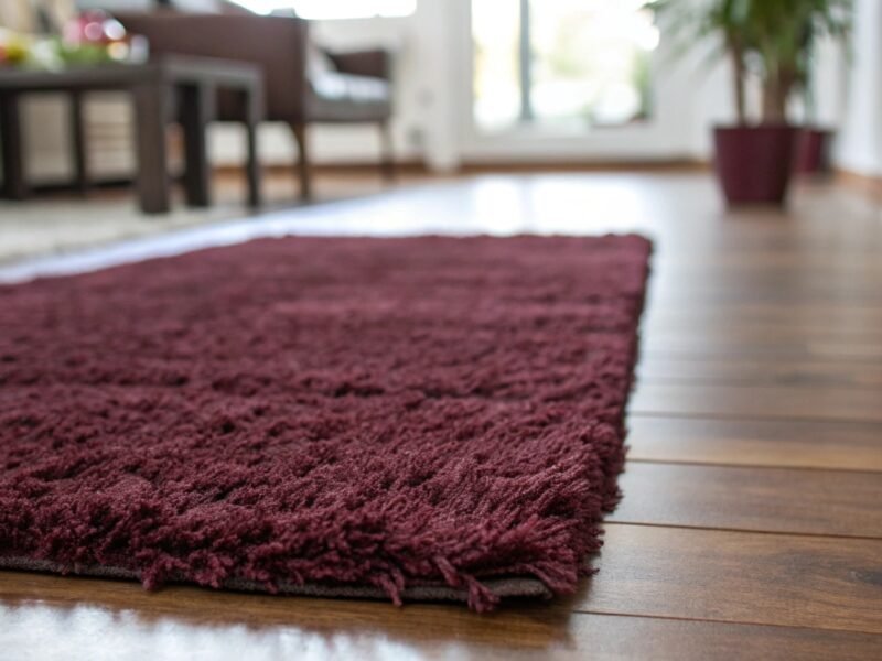 Freshened Rug Area Routine