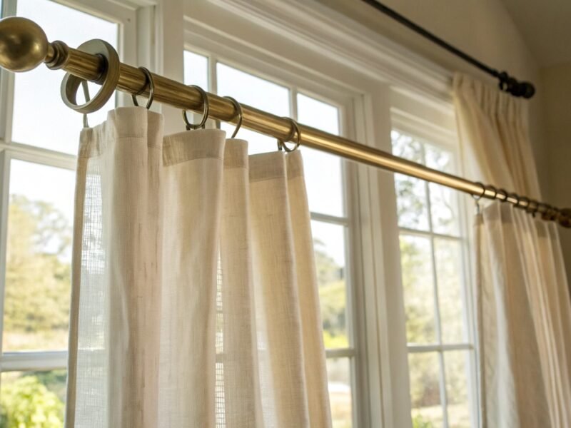 Freshened Curtain Rod Checklist