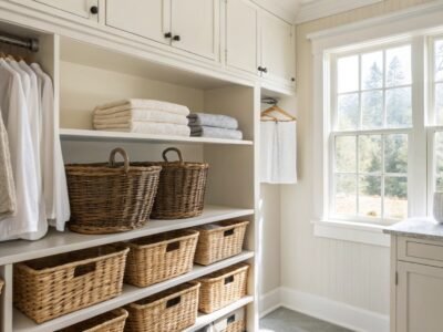 Utility Room Clutter-Free Plan