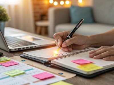 Spark Your Goals: Productivity Planner Guide