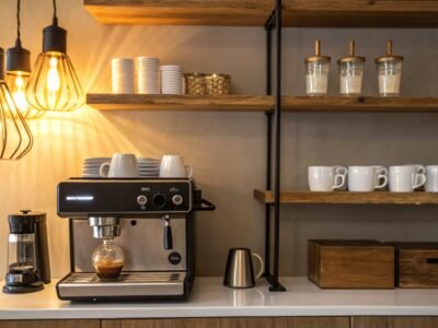 Tidy Coffee Station Plan