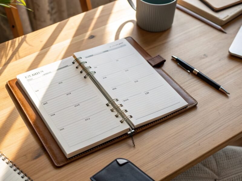 Thrive with Focus: Daily Schedule Planner