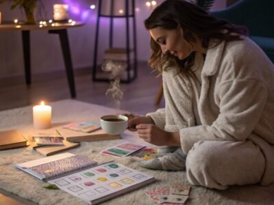 Evening Wind-Down: Productivity Routine Map