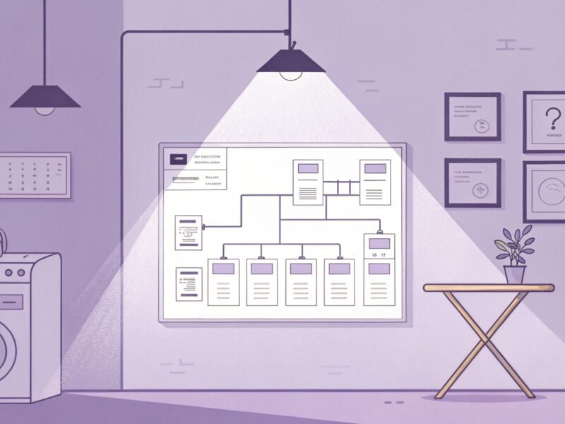 Laundry Room Flowchart for Organized Efficiency