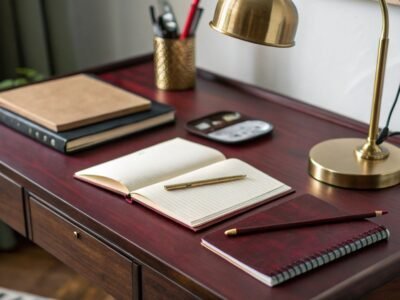 Study Space Visual Plan for Focused Tidiness