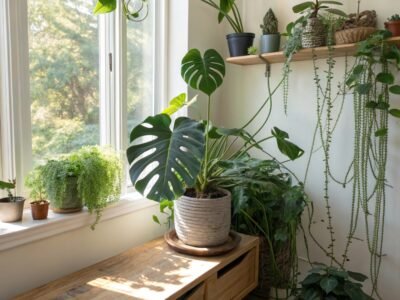 Plant Corner Layout Map for Green Harmony