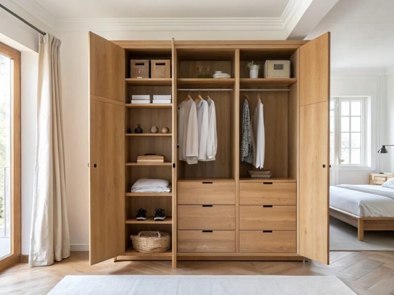 Clutter-Free Armoire Strategy
