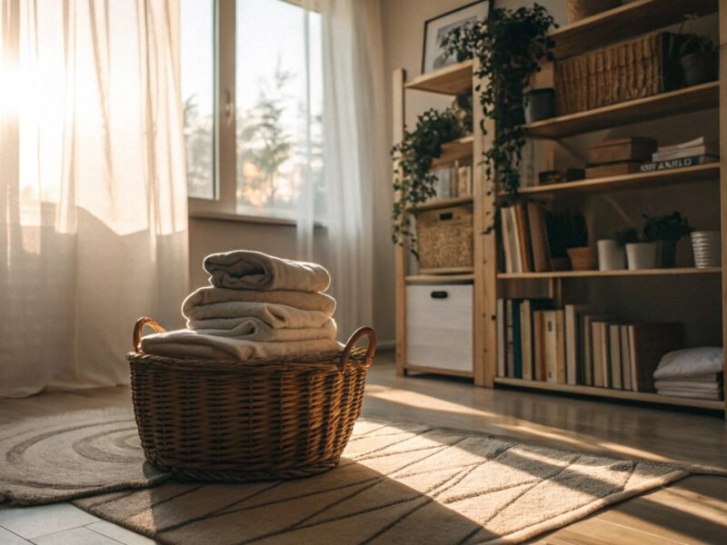 Family Room Harmony Tidying Steps