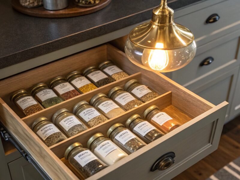 Spice Drawer Simplification Plan