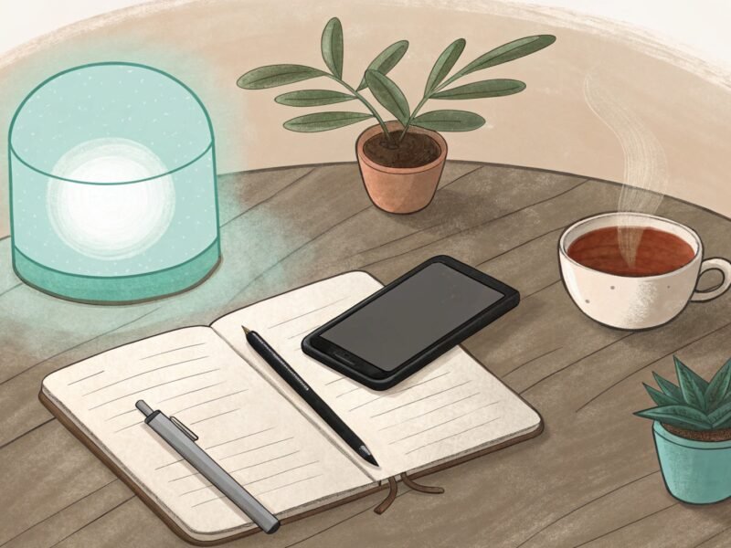 Step Away from Screens: Minimalist Wellness Plan