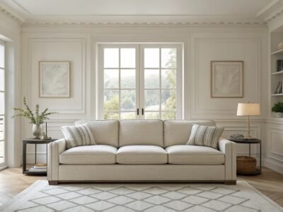 Clutter-Free Sofa Area Routine