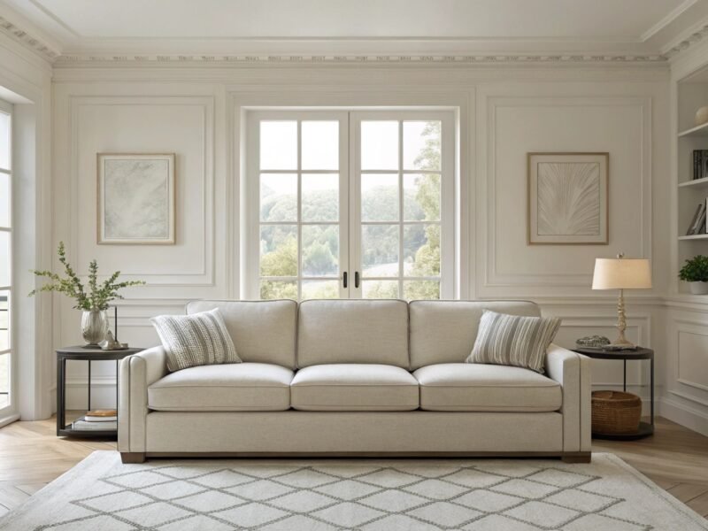 Clutter-Free Sofa Area Routine