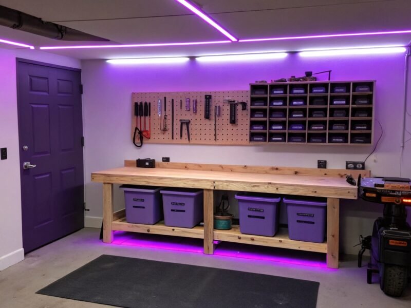 Clean Workshop Organization Plan