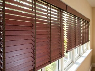 Blinds Area Organization Infographic for Light Control