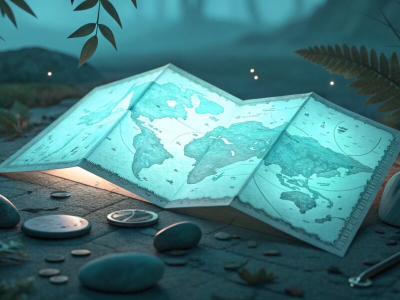 Find Peace Offline: Screen-Free Wellness Map