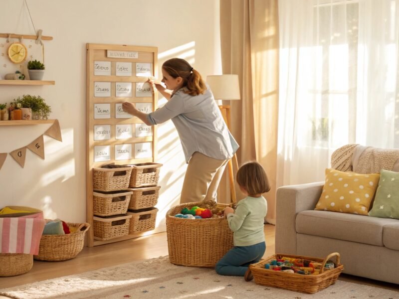 Family Room Harmony Chart for Cozy Order