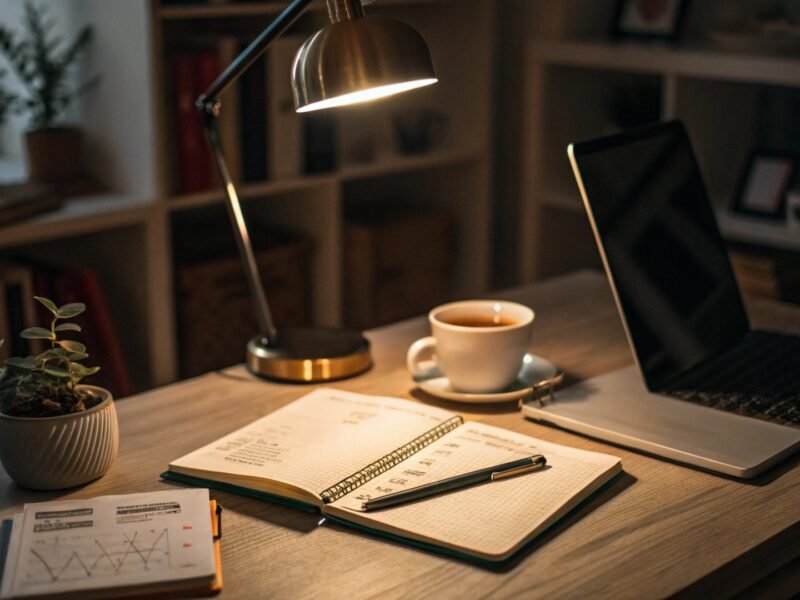 Evening Productivity Flow: Routine Strategy