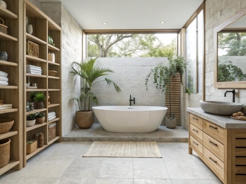Bathroom Layout Blueprint for Clutter-Free Calm