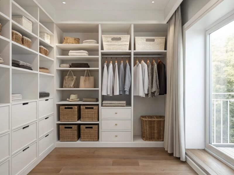 Clutter-Free Closet Corner Guide