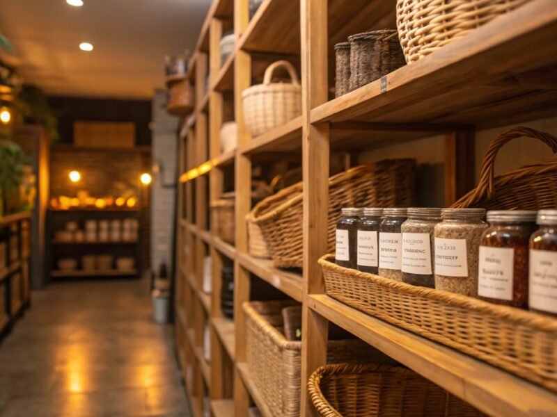 Orderly Storage Room Routine