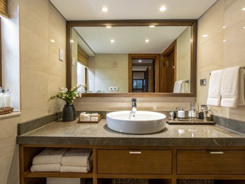 Shining Bathroom Sink Schedule