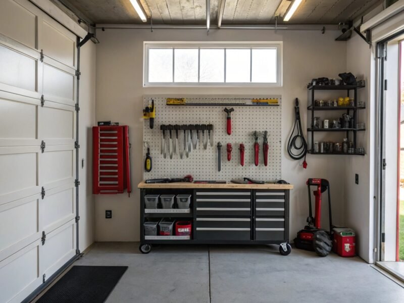 Orderly Tool Rack Routine