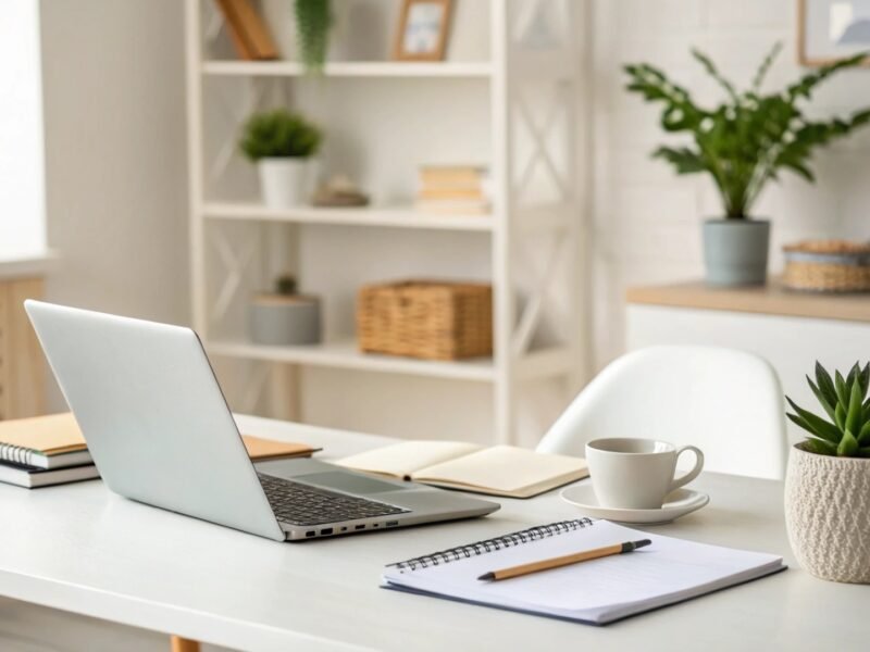 Home Office Clarity: Declutter Infographic