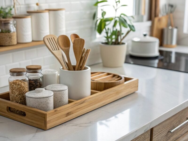 Kitchen Counter Declutter Strategy