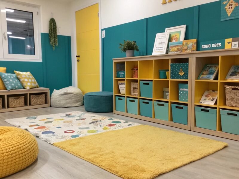 Kids’ Play Area Design Map for Tidy Fun