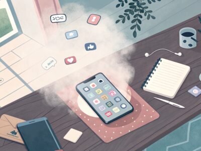 Clear Your Digital Space: Mindful Break Guide