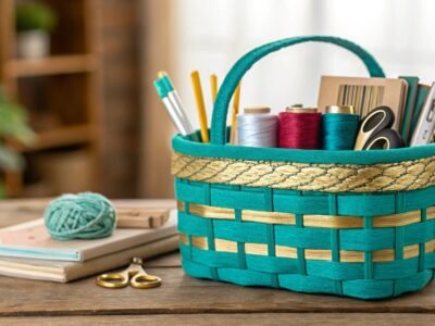 Craft Supply Organization Map for Creative Ease