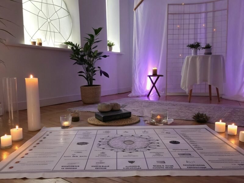 Home Altar Declutter Chart for Sacred Space
