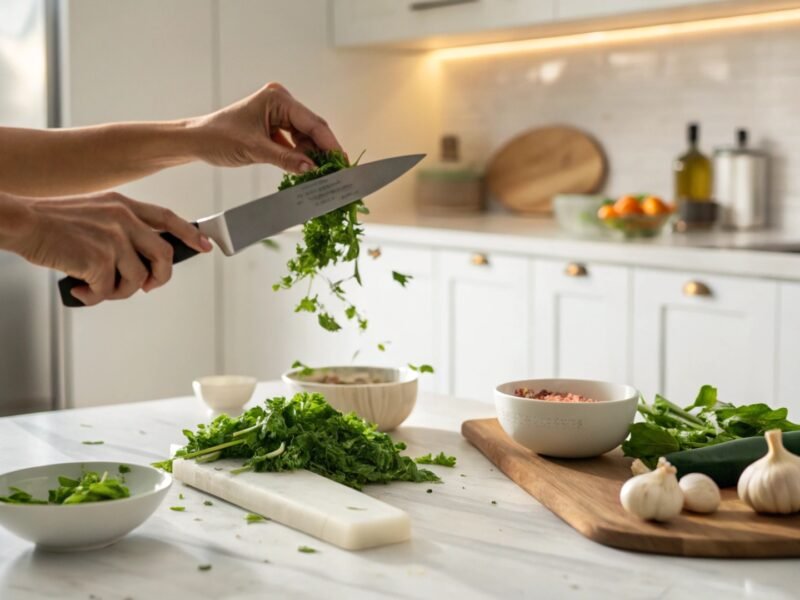 Countertop Arrangement Guide for Clear Prep