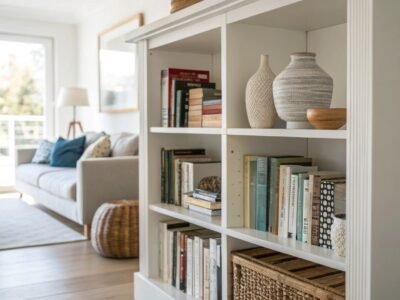 Bookshelf Minimalist Declutter Plan
