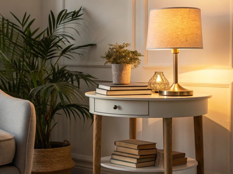 Decluttered Side Table Plan