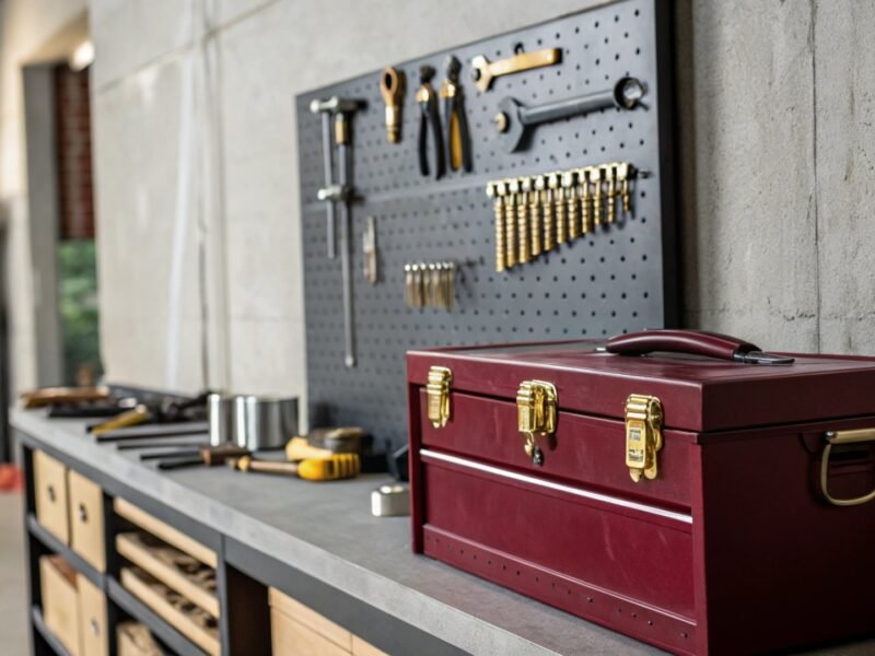Orderly Garage Bench Routine