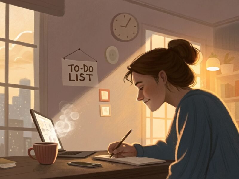 Evening Efficiency: Task Management Guide