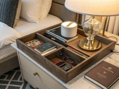 Nightstand Organization Chart for Restful Order